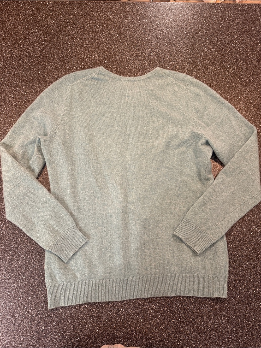 Women’s Charter Club Cashmere Sweater in Soft turqouise - size medium - Picture 4 of 5